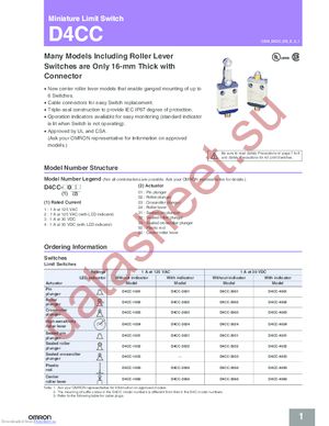 D4CC-4102 datasheet  