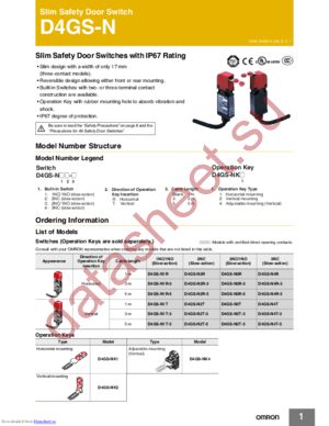 D4GSN1T5 datasheet  