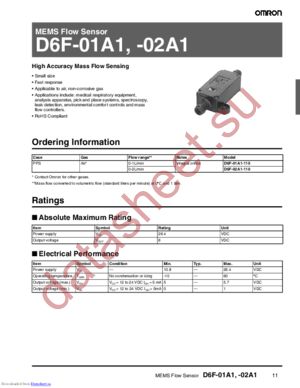 D6FW04A1 datasheet  