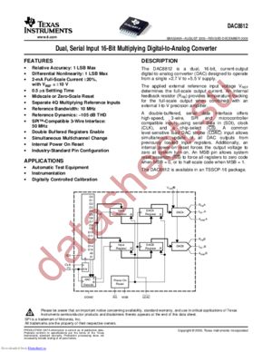 DAC8812B datasheet  