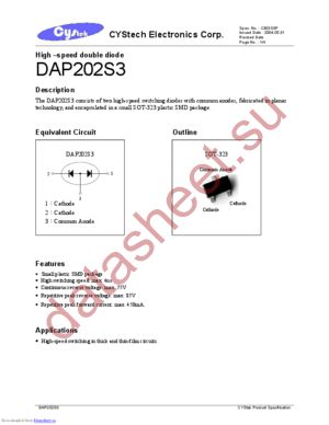 DAP202N3 datasheet  