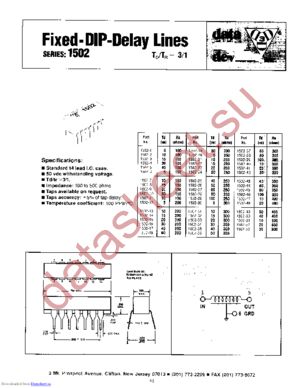 1502-10 datasheet  