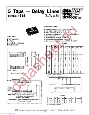 1518181301 datasheet  