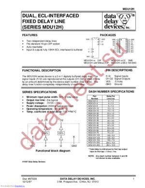 MDU12H-3 datasheet  