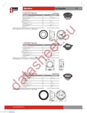 LSI50A050MS8 datasheet  