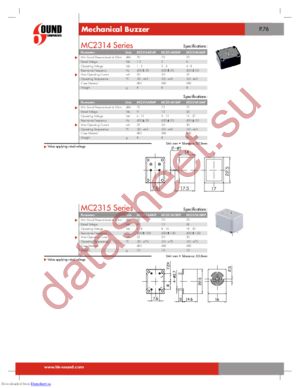 MC2314A03AP datasheet  