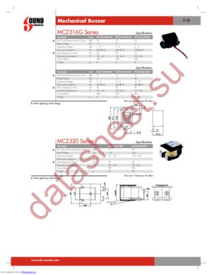 MC2316GA06AW datasheet  