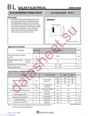 DB3M datasheet  