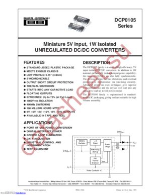 DCP010505P-U/700 datasheet  