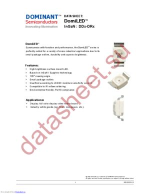 DDB-DRS-RS2-1 datasheet  