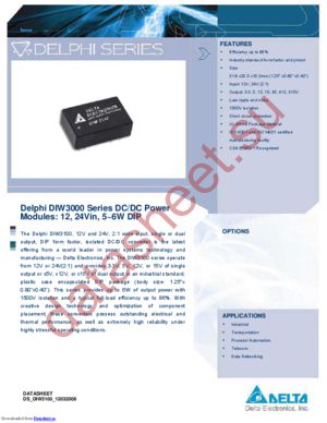 DIW3121 datasheet  