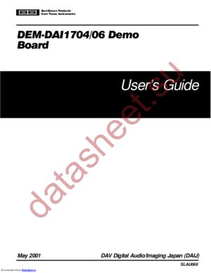 DEM-DAI1706 datasheet  