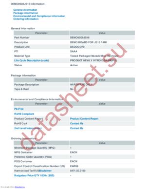 MC9S08JS8CWJ datasheet  