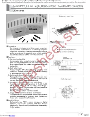 DF30FC-20DP-0.4V(81) datasheet  