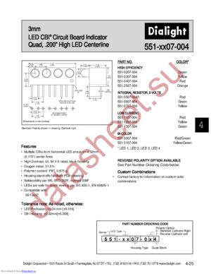 551-1107-004 datasheet  