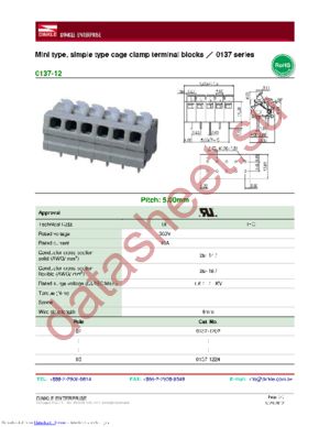 0137-1213 datasheet  