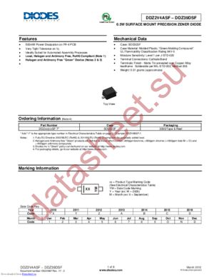 DDZ16BSF-7 datasheet  