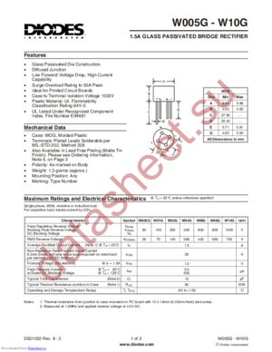 W10G-7-F datasheet  