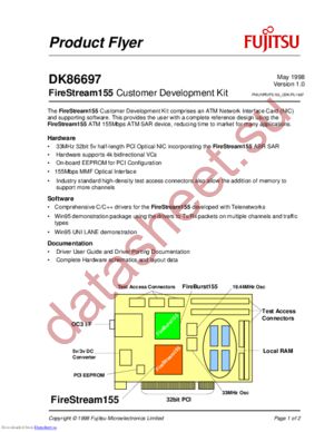 DK86697 datasheet  