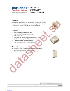 DDB-DJS-RS2-1 datasheet  