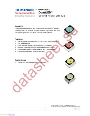 DDB-UJE-R1 datasheet  