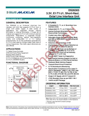 DS26303 datasheet  