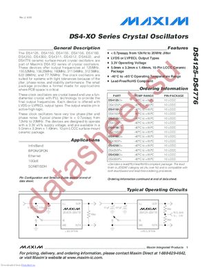 DS4311 datasheet  