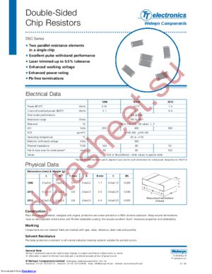 DSC2010-100RJT3 datasheet  