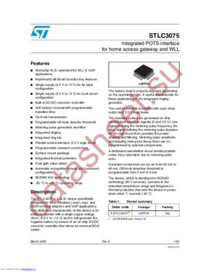 E-STLC3075 datasheet  