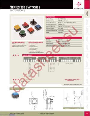 320.03E11TAGBLK datasheet  