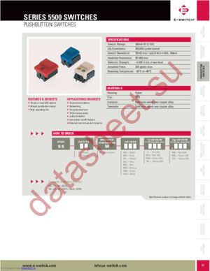 5511MGRYGRN datasheet  