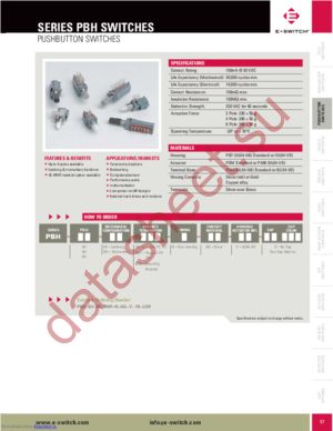 1XPBH2UEENAGX datasheet  