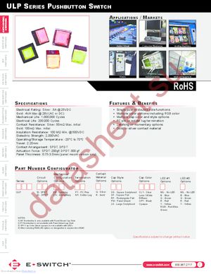 ULP22OAP1QRFCL1REDGRN datasheet  