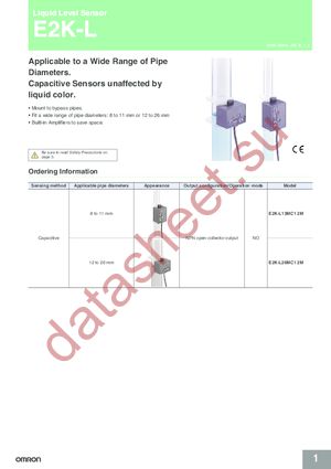 E2K-L26MC1 datasheet  