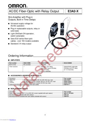 E3A2-XCM4T datasheet  