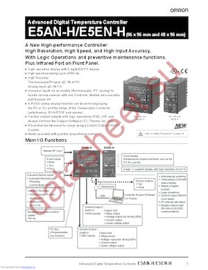 E5EN-HSS2HHBFMD-500 datasheet  