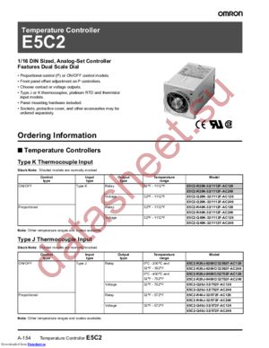 E5C2-Q20K-2192F-AC240 datasheet  