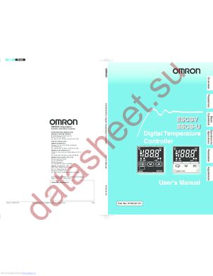 E5CSV-R1T AC100-240 datasheet  