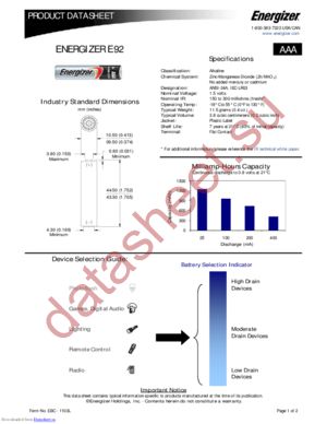 E92BP-2 datasheet  