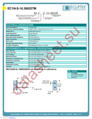 EC1N-S-16.368327M datasheet  