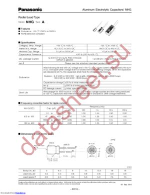 ECA-1EHG470 datasheet  