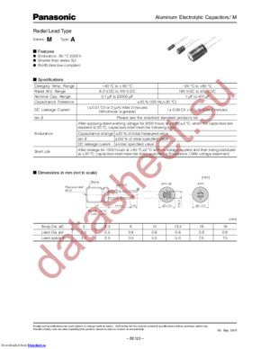 ECA-1HM220 datasheet  