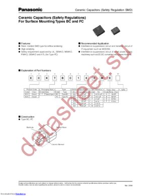 ECKTBC102ME datasheet  