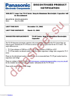 ECE-S1VU153U datasheet  