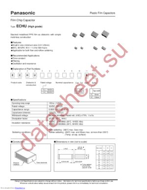 ECHU1H221JB5 datasheet  