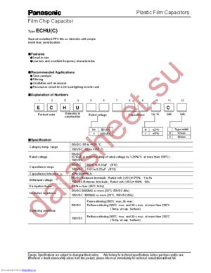 ECHU1H823GC9 datasheet  