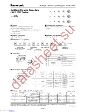 ECJ-2VB2D471K datasheet  