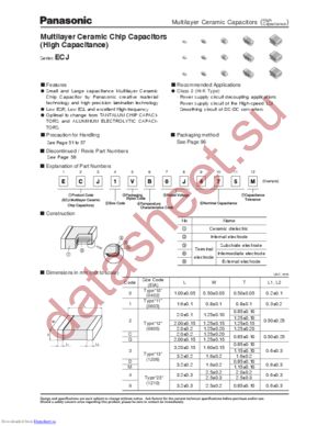 ECJ1VB0J105K datasheet  