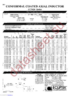 CC1026-15K datasheet  