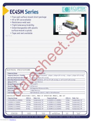 EC4SMD-20-25000MTR datasheet  